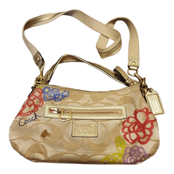 Coach Handbags - Caoch Poppy Signature Crossbody/Tote